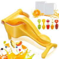 Manual Anti-drip Fruit Juicer Removable Easy to Clean Juice Extractor