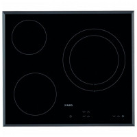 Glass-Ceramic Hob Aeg HK623021FB 60 cm Black (3 Cooking areas)