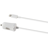 Car Charger Lightning 1a KSIX iPhone White