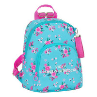 Casual Backpack Vicky Martín Berrocal Bohemian Pink Turquoise