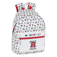 Laptop Backpack Monopoly 14,1'' White