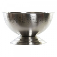 Ice Bucket DKD Home Decor Champagne Silver Stainless steel (39.5 x 39.5 x 23 cm)
