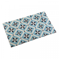 Carpet Mosaic Star Polyester (50 x 2 x 80 cm)