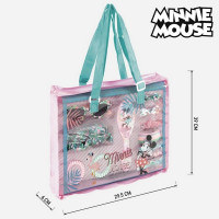 Toilet Bag with Accessories Minnie Mouse (17 pcs)
