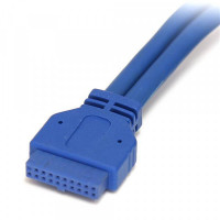 USB Cable Startech USB3SPNLAFHD         USB A IDC Blue