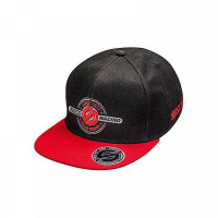 Sports Cap Sparco Rebel Black/Red (One size)