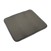 Drainer Plates Grey Textile Fibre (38 x 51 cm)