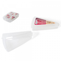 Lunch box Gerimport Chessy White Plastic (21 x 12 x 5 cm)