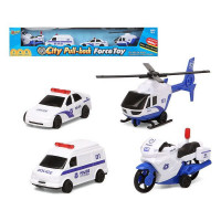 Vehicle Playset 119459 Police officer (4 Pcs)