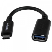 USB A to USB C Cable Startech USB31CAADP           Black