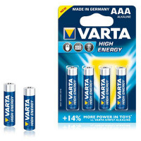 Battery Varta LR03 1,5 V AAA High Energy (4 pcs) Blue
