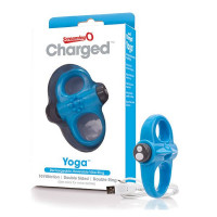 Charged Yoga Vibe Ring Blue The Screaming O SCYVVBU