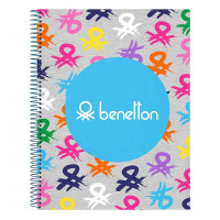 Notepad Benetton Multicolour A4