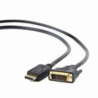 DisplayPort to DVI Adapter GEMBIRD CC-DPM-DVIM-6 1080 px 1,8 m Black