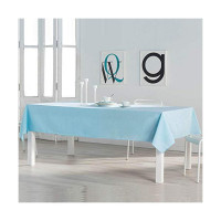 Tablecloth Naturals Blue (140 x 250 cm)