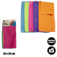 Cleaning cloth Microfibre (5 Pieces)