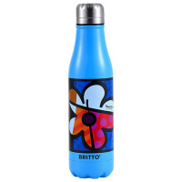 Thermos Britto Flower Blue Stainless steel (500 ml)