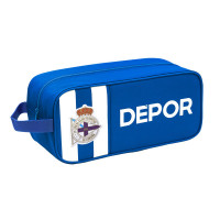Travel Slipper Holder R. C. Deportivo de La Coruña Blue White Polyester