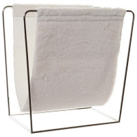 Magazine rack DKD Home Decor Polyurethane Cotton Metal (40 x 20 x 38 cm)