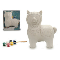 Paint Your Own Money Box Llama Ceramic