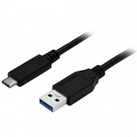USB A to USB C Cable Startech USB315AC1M           Black