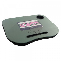 Notebook Stand DKD Home Decor Cassette LED PVC (48 x 38 x 7 cm)