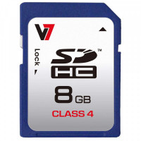 SD Memory Card V7 VASDH8GCL4R-2E 8GB