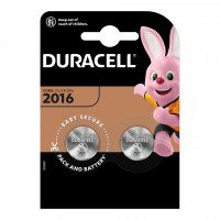 Lithium Button Batteries DL/CR2016 DURACELL 3V (2 uds)