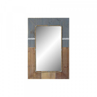 Wall mirror DKD Home Decor Fir (60 x 3.5 x 89.5 cm)