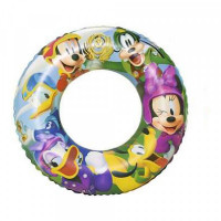 Inflatable Pool Float Disney Mickey and The Roadster Racers (Ø 48 x 11 cm)