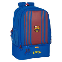 Sports Bag with Shoe holder F.C. Barcelona Maroon Navy Blue