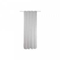 Curtain DKD Home Decor Polyester Light Grey (140 x 1 x 270 cm)