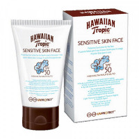 Sun Lotion Sensitive Skin Hawaiian Tropic Spf 50 (60 ml)