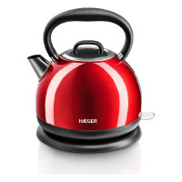 Water Kettle and Electric Teakettle Haeger Red Cherry 2200 W 1,7 L