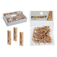 Clamps Wood Natural (35 Pieces)
