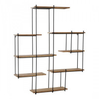 Shelves DKD Home Decor Wood Metal (119 x 20 x 142 cm)