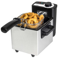 Deep-fat Fryer Cecotec Cleanfry 1,5 L 1000W Inox