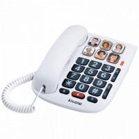Landline Telephone Alcatel TMAX10 FR LED White