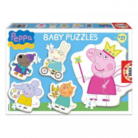 5-Puzzle Set Baby Peppa Pig Educa