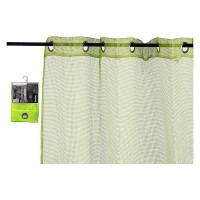 Curtains Green (1 x 260 x 140 cm)