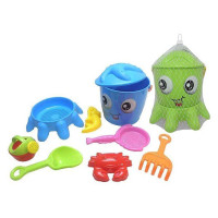 Beach toys set Octopus (9 pcs)
