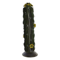 Garden statues DKD Home Decor Cactus Metal (21 x 21 x 72 cm)