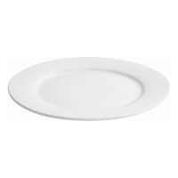 Flat plate Porcelain White (ø 28,5 x 2,5 cm)