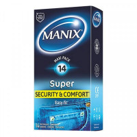 Condoms Manix Super No 18,5 cm (14 uds)