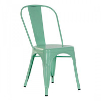 Chair DKD Home Decor Turquoise Metal (45 x 53 x 85 cm)