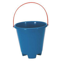 Bucket with Handle Castle Blue