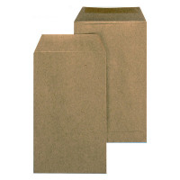 Envelopes Brown (3 x 10 x 17 cm) (48 Pieces)