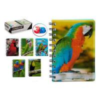 Book of Rings Parrot 3D A6