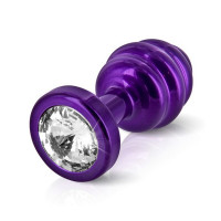 Ano Butt Plug Ribbed Purple 25 mm Diogol 71632