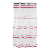 Curtain DKD Home Decor Striped Maroon Polyester (140 x 275 cm)